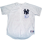 PICTURES..ALEX RODRIGUEZ SIGNED HOME JERSEY, INSCRIBED 2007 AL MVP